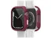 Case Eclipse Apple Watch Series 9/8/7 45mm bessen roze screenprotector