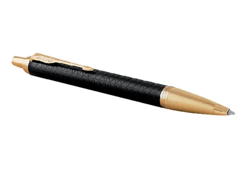 Balpen Parker IM Premium Black GT Medium Blauwe inkt
