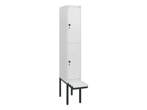 Dubbeldekse dekenkist,HxBxD 1950x300x815mm,1x2vak.,vak B 300mm