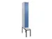 locker voor scheiding van kleding,HxBxD 2120x300x815mm,1vak