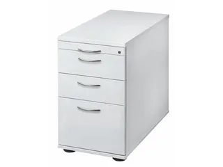 Ladenblok Wit 720-760x430x800mm Pennenlade 2laden 1hangmappenframe - 1
