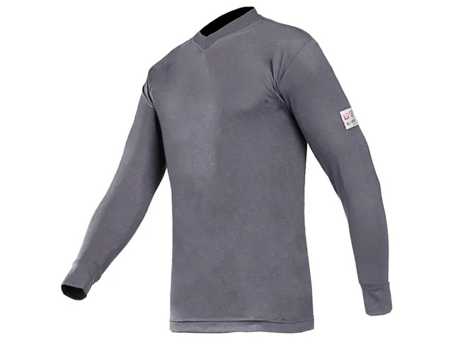 T-shirt Sioen 518A Picton manches longues gris Taille L