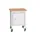 werkbank,verrijdbaar,HxBxD 930x700x600mm,multiplexblad