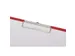 Klembordmap MAUL A4 staand PVC met penlus en insteek rood