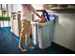 Afvalbak Rubbermaid Slim Jim Recyclestation starterset 87 liter grijs