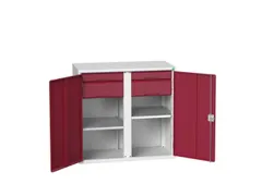 universele kast,HxBxD 1000x1050x550mm,2xStalen bodem,4lade(n)