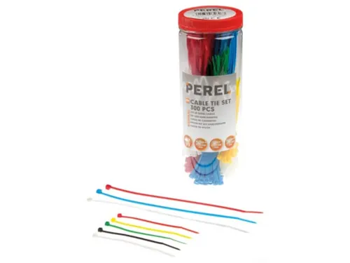 SET Met Nylon Kabelbinders - Verschillende Kleuren (300 ST.)