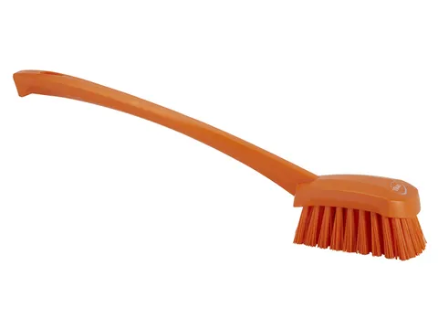 Afwasborstel Lange Steel Oranje