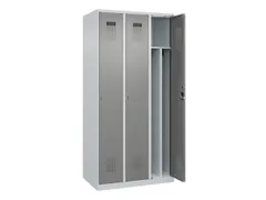 locker voor scheiding van kleding,HxBxD 1850x900x500mm,3vak