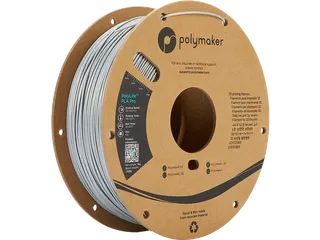 PLA PRO 1,75mm Grijs/Zilver 1kg PolyLite 3D Filament - 1