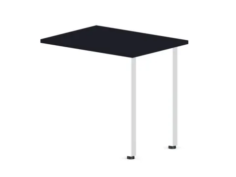 aanbouwtafel,i.h.v.,HxBxD 720-840x800x600mm,CC-zwart