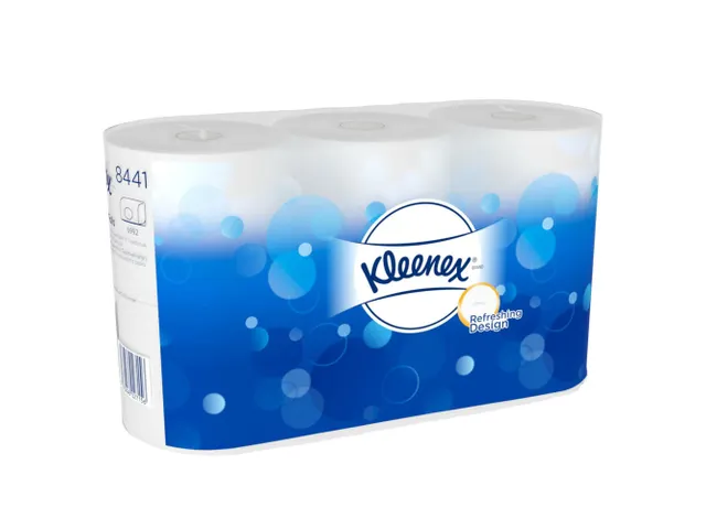 Toiletpapier Kleenex 2-laags 600vel wit 8441 Pallet