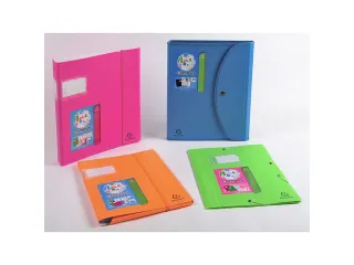 Classeur PP 4 anneau x 15mm CAMPUS NEON - 9