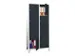 armoire multicases,HxlxP 1850x800x500mm,RAL7035,face avant RAL7016