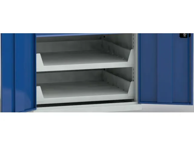 uittrekbaar legbord,v. pc-kast,m. uittrekrails,HxBxD 30x460x539mm