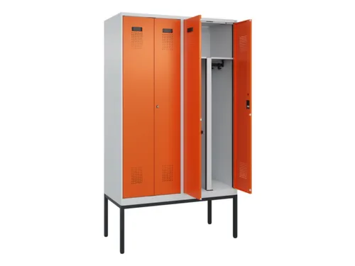 PBM-locker,HxBxD 2120x1200x500mm,4vak,vak B 300mm,cil.-slot