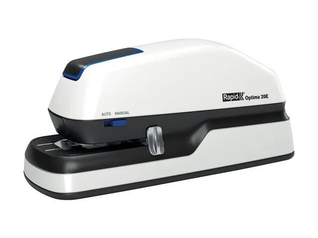 Nietmachine Elektrisch Optima 20E Zwart Zilver 20vel