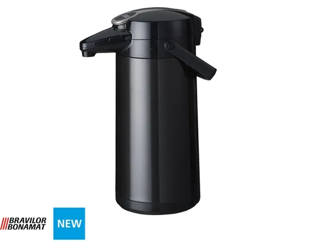 Pot isotherme Bravilor Airpot 2,2L double paroi noir