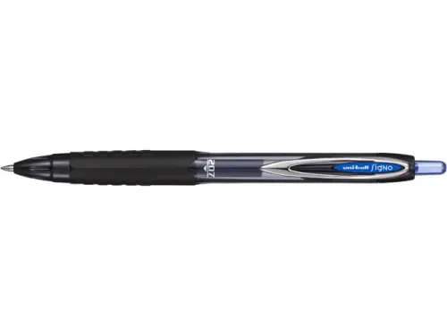 Gelschrijver Uni-ball Signo eco 207E 0.7mm M blauw