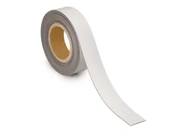 Magneetband beschrijf- en wisbaar MAUL 10mx40mmx1mm wisbaar wit
