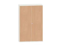 kantoorkast,HxBxD 1920x1200x430mm,decor romp wit,decor front beuken