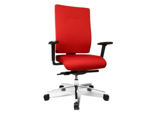 Topstar Bureaustoel Sitness 70 met Body-Balance-Tec-scharnier Rood