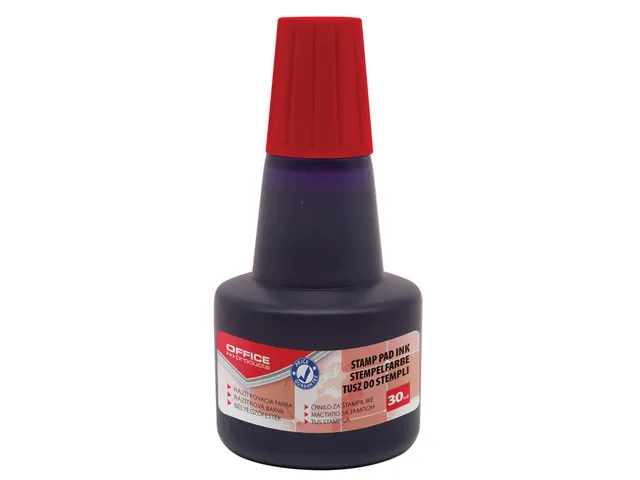 Stempelinkt 30ml rood