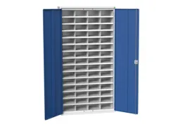 post-/sorteerkast 2000x1050x350mm 4x15vakken RAL7035+RAL5010