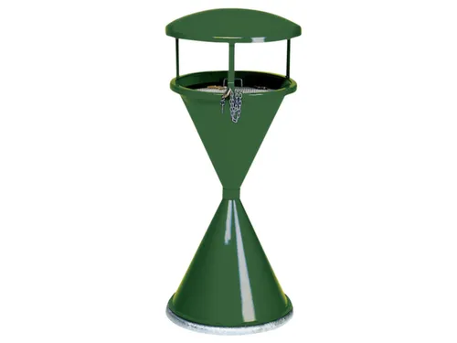 Zandasbak Groen 960x440mm Overkapping Ketting En Hangslot