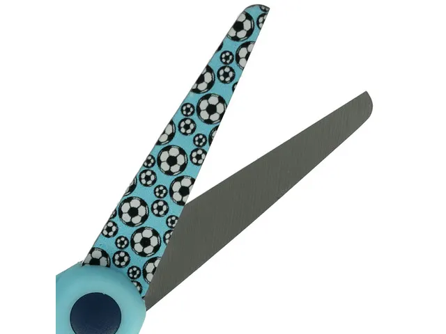 Ciseaux Westcott Kids 13cm Softgrip Bout rond Bleu