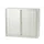 Roldeurkast Incl. 2 Legborden Lichtgrijs 103x100x43