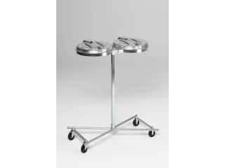 Dubbele Afvalverzamelaar Verrijdbaar 1020x860x500mm 120 Liter - 1