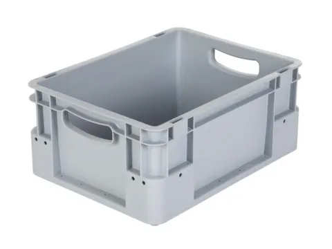 Stapelkrat Pp Hxlxb 180X400X300Mm 15L Grijs