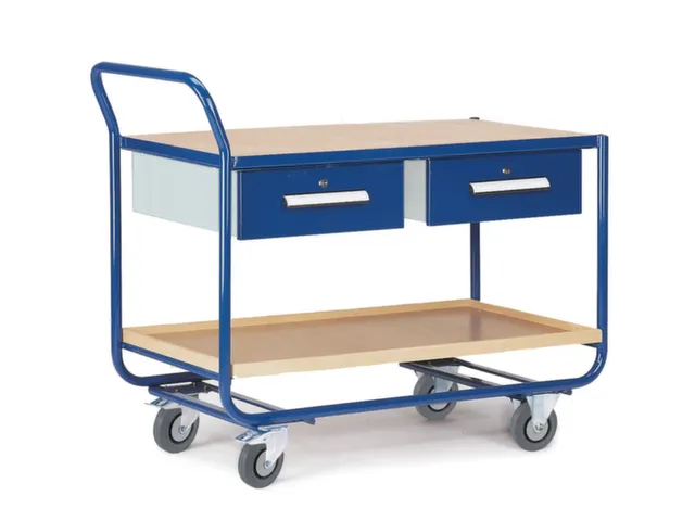 kastwagen,draagverm. 300kg,laadvl. LxB 1000x600mm