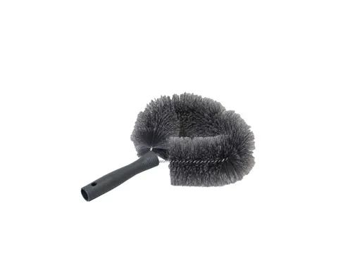 Ragebol driehoek grijs met conushandgreep schroefdraad