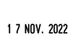 datumstempel Printy 4820 Frans Zwart