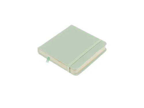 Schetsboek Kangaro 12x12cm mint PU hardcover 80 blad 140 grams roomwit