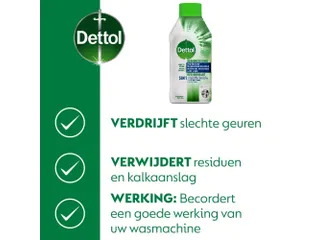 Dettol 5 in 1 Wasmachine Reiniger 2x 250ml - 3