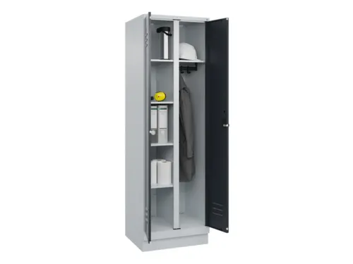 wasgoedverdeelkast,HxBxD 1950x600x500mm,vak B 300mm,draaigrendel