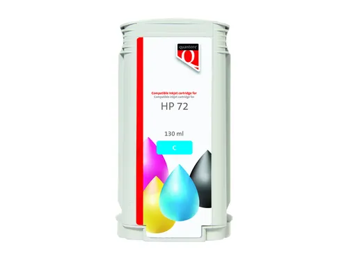 Inkcartridge Quantore alternatief tbv HP 72 C9371A blauw