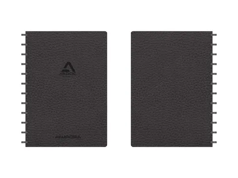 Schrift Adoc Business A4 ruit 5x5mm 144 pagina's 90gr zwart