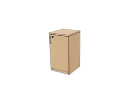 kantoorkast,HxBxD 720x400x445mm,NE-esdoorn
