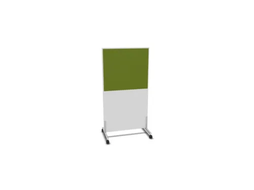 scheidingswand,HxB 1545x800mm,Bl-wit,BN7048-groen