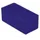 Inzetbak HxLxB 40x99x49mm Polystyreen Blauw 50 stuks