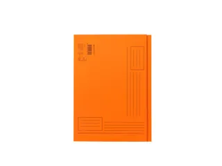 Vouwmap Quantore A4 ongelijke zijde 250gr oranje - 3