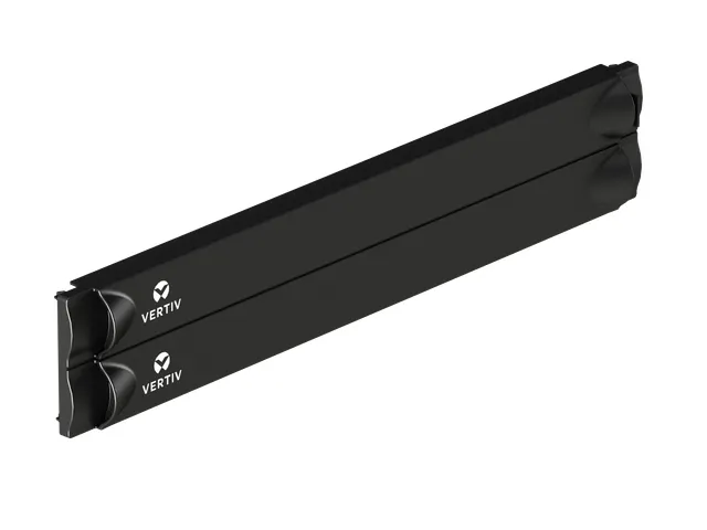 Vertiv VRA2013, Blanco paneel, Zwart, Kunststof, 2U, Vertiv VR3100 VR3