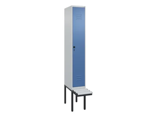 locker voor scheiding van kleding,HxBxD 2120x300x815mm,1vak