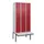 Z-garderobekast,HxBxD 2120x900x815mm,6vak,vak B 300mm,draaigrendel