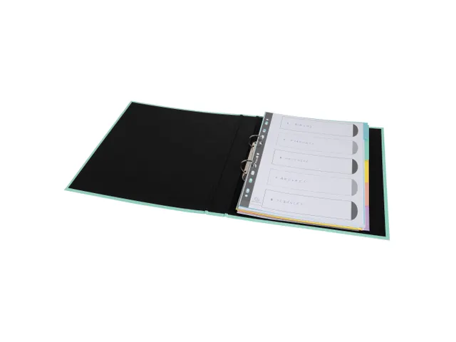 Tabbladen 5 ind. A4 glansk. 400g AQUAREL