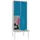 banklocker,dubbeldeks,HxBxD 2150x800x800mm,RAL7035,front RAL5012